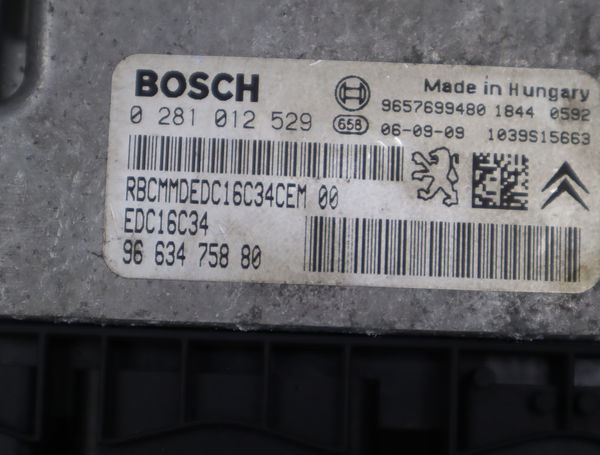 Calculateur moteur Citroën C3 I (FC_, FN_) 1.4 hdi (2003-2011) 5 portes