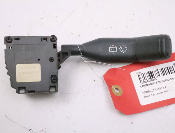 Commande essuie glace Renault CLIO I (B-C57_, 5-357_) 1.4 (b57j, c57j, b57p) (1991-1998)