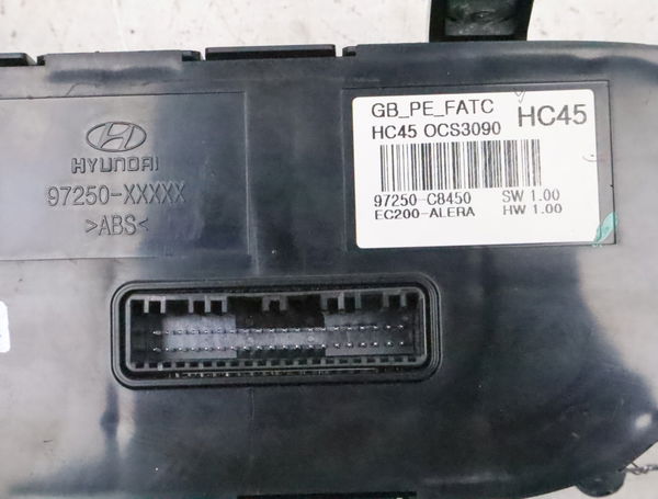 Commande de chauffage Hyundai I20 II (GB, IB) 1.0 t-gdi (2016)