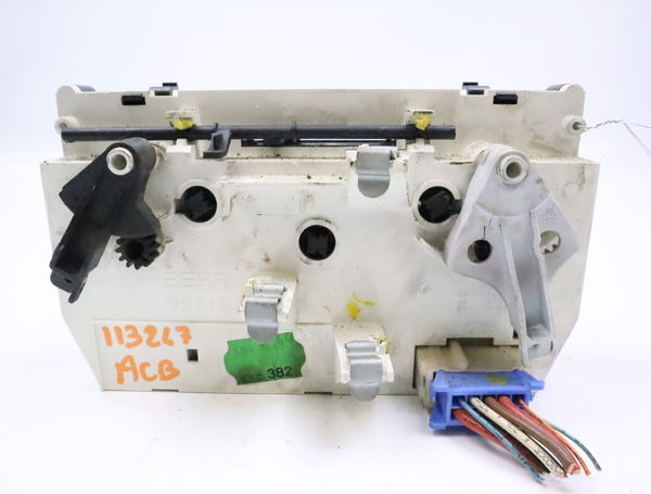 Commande de chauffage Peugeot 206 3-5 portes (2A-C) 1.4 hdi eco 70 (2001-2009) 5 portes