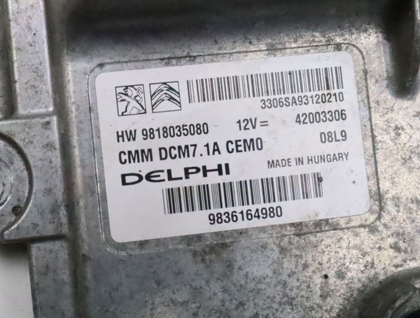 Calculateur moteur Toyota PROACE Camionnette (MDZ_) 2.0 d4d (mdz3) (2016)