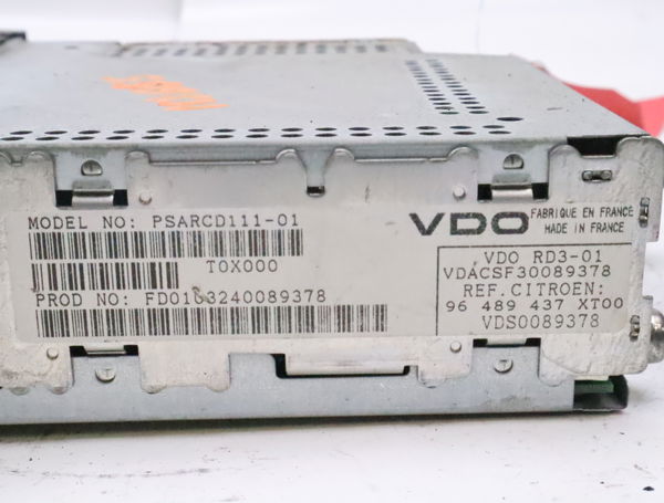Autoradio Citroën XSARA PICASSO (N68) 2.0 hdi (1999-2011) 5 portes
