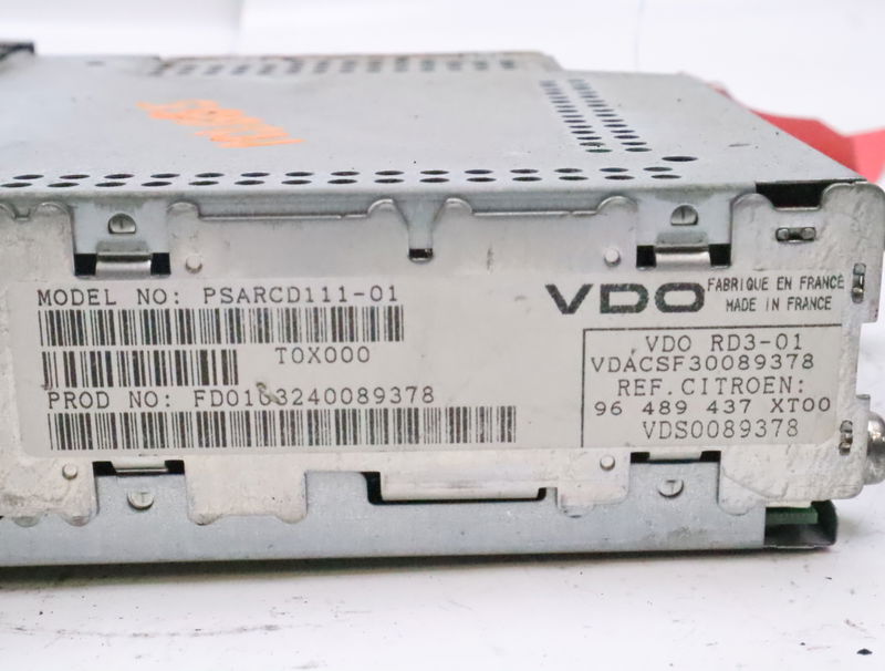 Autoradio Citroën XSARA PICASSO (N68) 2.0 hdi (1999-2011) 5 portes