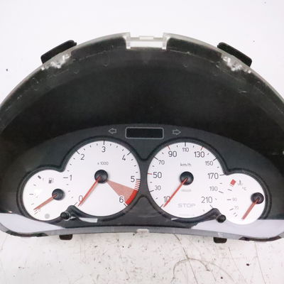 Bloc compteurs Peugeot 206 CC (2D) 1.6 hdi 110 (2005-2007)