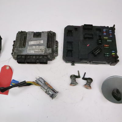 Kit serrures  antivol Peugeot 206 3-5 portes (2A-C) 1.6 hdi 110 (2004-2007)