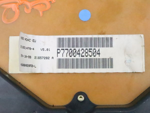 Bloc compteurs Renault CLIO II (BB_, CB_) 1.6 (b-cb0d, bb00) (1998-2005)