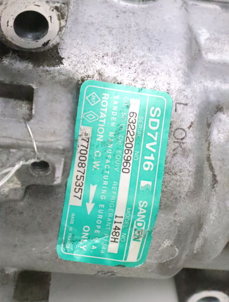 Compresseur air conditionne Renault CLIO II (BB_, CB_) 1.6 (b-cb0d, bb00) (1998-2005)
