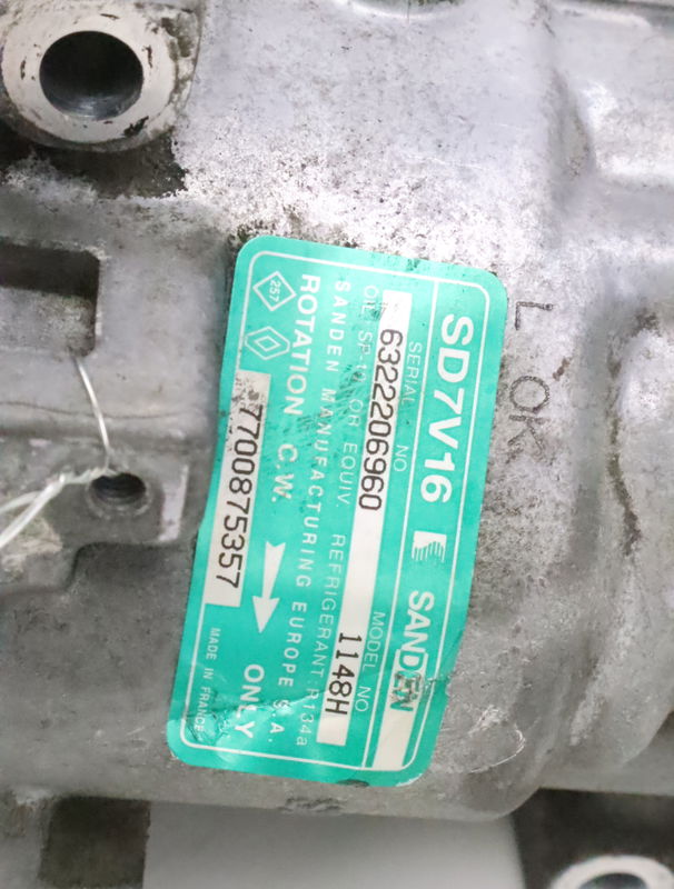 Compresseur air conditionne Renault CLIO II (BB_, CB_) 1.6 (b-cb0d, bb00) (1998-2005)