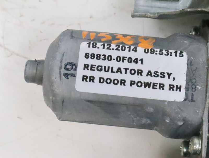 Mecanismemoteur leve-glace ard Toyota VERSO (_R2_) 1.6 d4-d (war20_) (2013-2018)