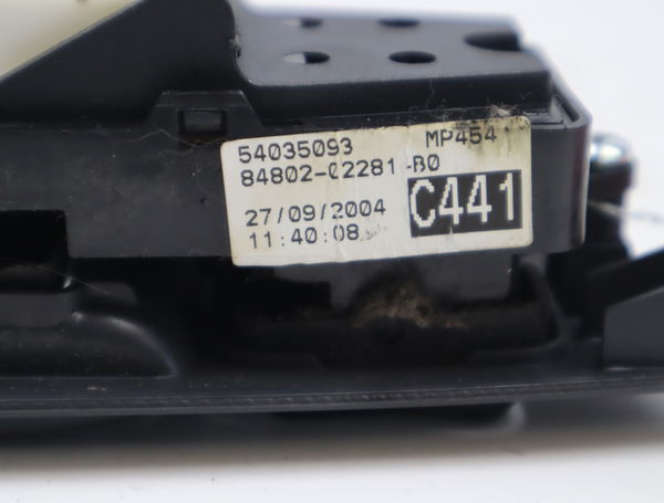Commande lève-glace porte avant gauche Toyota COROLLA (_E12_) 1.4 d (nde120_) (2004-2007) 5 portes