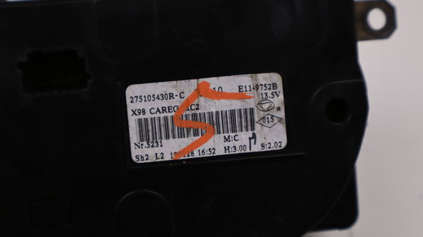 Commande de chauffage Renault CAPTUR I (J5_, H5_) 1.5 dci 90 (2013) 5 portes