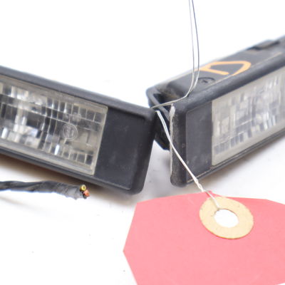Eclaireur plaque de police Citroën C4 PICASSO I Monospace (UD_) 1.6 hdi 110 (2010-2013) 5 portes