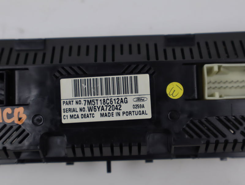 Commande de chauffage Ford C-MAX (DM2) 1.8 tdci (2007-2010) 5 portes
