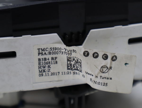 Commande de chauffage Toyota AYGO (_B4_) 1.0 (kgb40) (2014)