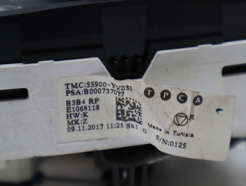 Commande de chauffage Toyota AYGO (_B4_) 1.0 (kgb40) (2014)