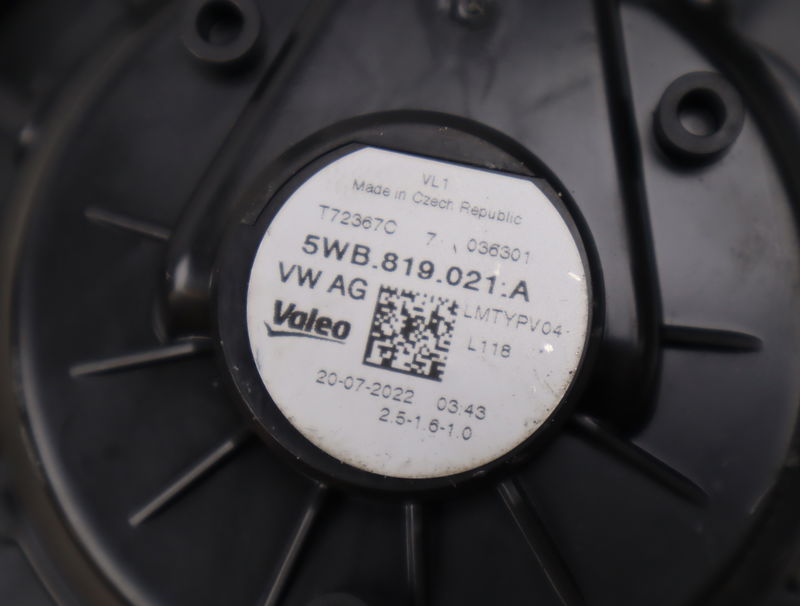 Ventilateur de chauffage Volkswagen TIGUAN ALLSPACE (BW2, BJ2) 2.0 tdi (2017)