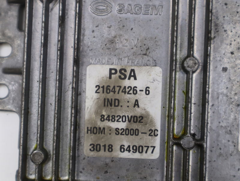 Calculateur moteur Citroën XSARA (N1) 1.4 i (1997-2005)