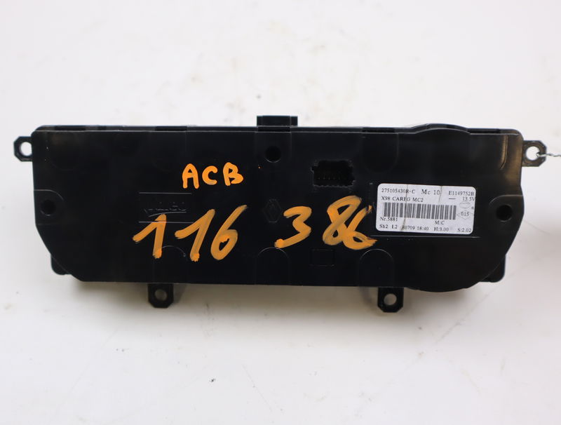 Commande de chauffage Renault CLIO IV (BH_) 0.9 tce 90 (2012) 5 portes