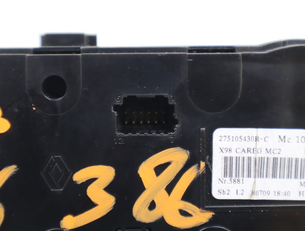 Commande de chauffage Renault CLIO IV (BH_) 0.9 tce 90 (2012) 5 portes