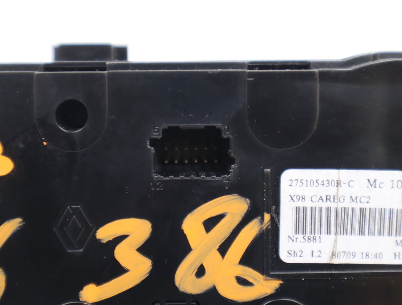 Commande de chauffage Renault CLIO IV (BH_) 0.9 tce 90 (2012) 5 portes