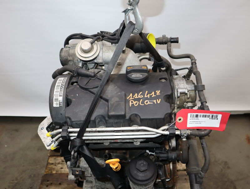 Moteur diesel Volkswagen POLO (9N_, 9A_) 1.4 tdi (2001-2005) 3 portes