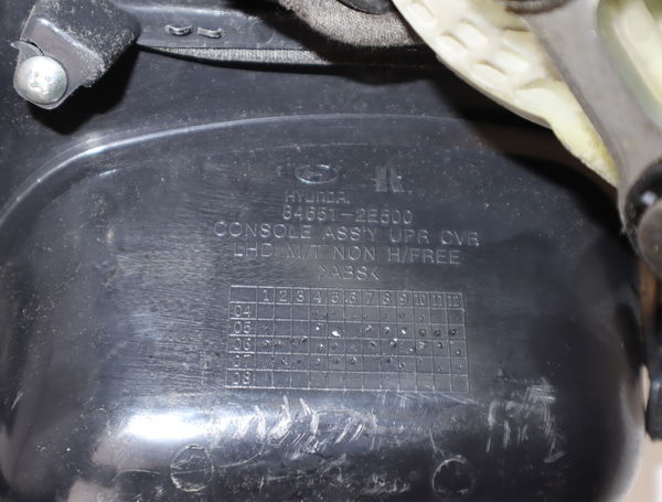 Levier de vitesses Hyundai TUCSON (JM) 2.0 crdi (2006-2010)