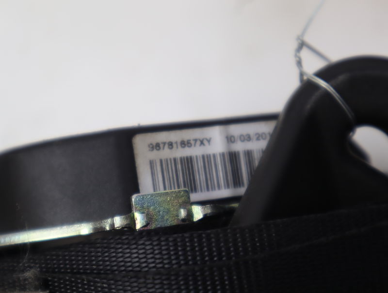 Ceinture arrière gauche Peugeot 2008 I (CU_) 1.6 bluehdi 120 (2014) 5 portes
