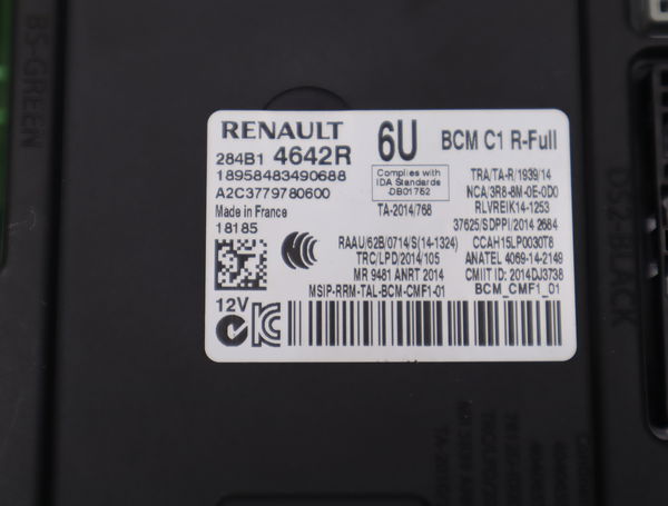 Platine fusible habitacle Renault MEGANE IV 3-5 portes (B9A-M-N_) 1.5 dci 110 (b9a3) (2015)