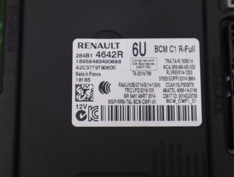 Platine fusible habitacle Renault MEGANE IV 3-5 portes (B9A-M-N_) 1.5 dci 110 (b9a3) (2015)