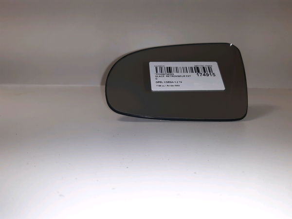 Glace  retroviseur exterieur gauche Opel CORSA B (S93) 1.2 i 16v (f08, f68, m68) (1998-2000) 5 portes