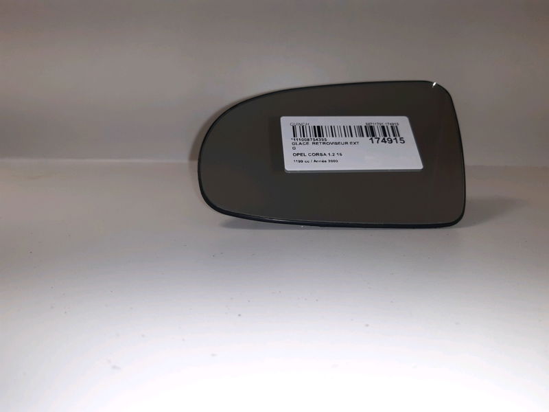 Glace  retroviseur exterieur gauche Opel CORSA B (S93) 1.2 i 16v (f08, f68, m68) (1998-2000) 5 portes