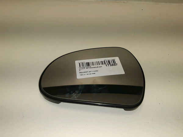 Glace  retroviseur exterieur gauche Peugeot 207-207 (WA_, WC_) 1.6 hdi (2006-2013) 5 portes