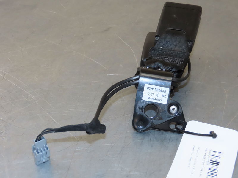 Ancrage ceinture arrière gauche Renault CLIO IV (BH_) 0.9 tce 90 (2012) 5 portes