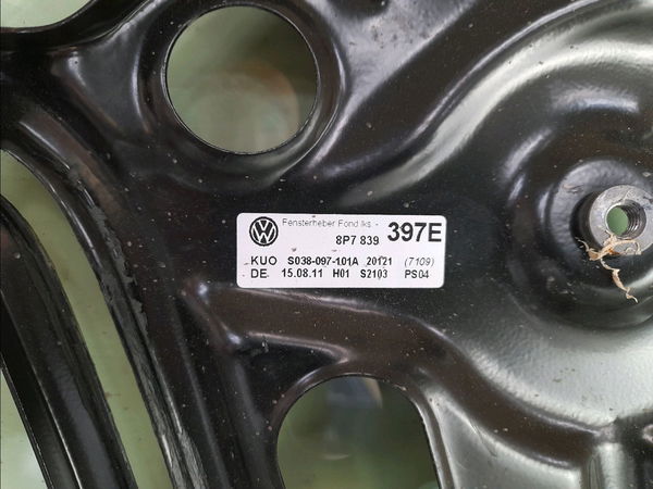 Mécanismemoteur lève glace aile ard Volkswagen GOLF VI Décapotable (517) 1.6 tdi (2011-2016)