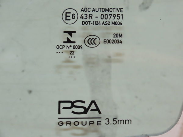 Glace porte av g Opel CORSA F 1.2 (68) (2019)