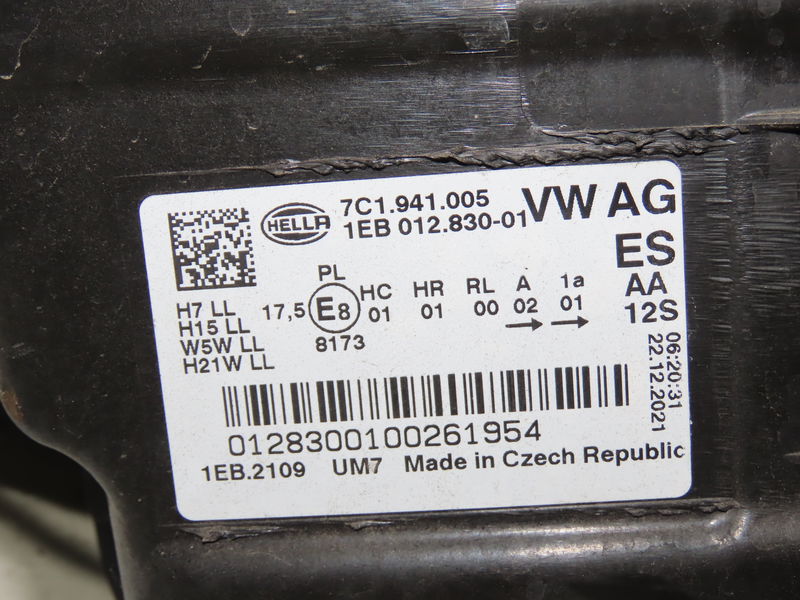 Phare gauche Man TGE Camionnette 2.0 tdi (01v, 03v, 36v, uyb, uyc, uyd) (2017)