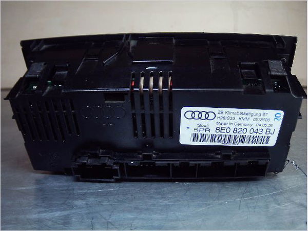 Commande de chauffage Audi A4 B7 (8EC) 1.9 tdi (2004-2008) 4 portes