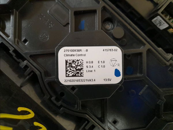 Commande de chauffage Renault CLIO V (B7_) Tce 90 (b7mt) (2020)