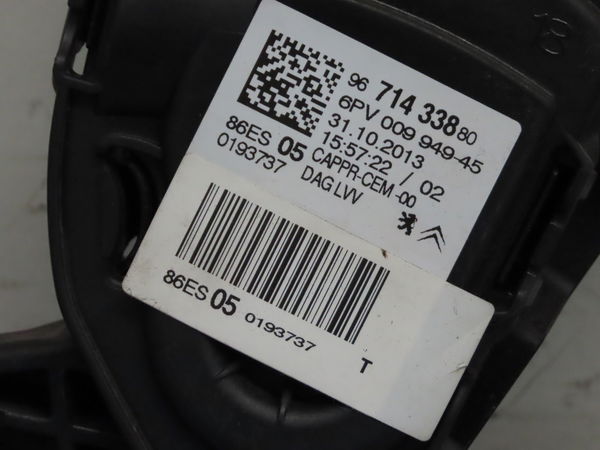 Pedale accelerateur Peugeot 2008 I (CU_) 1.6 hdi (2013)