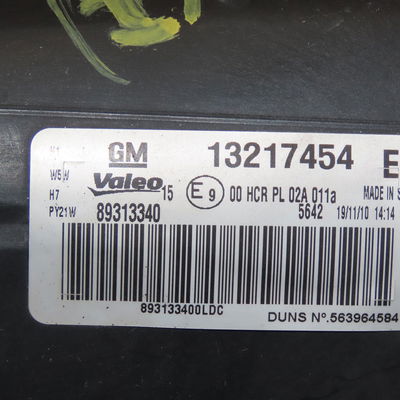 Phare droit Opel CORSA D (S07) 1.3 cdti (l08, l68) (2006-2014) 5 portes