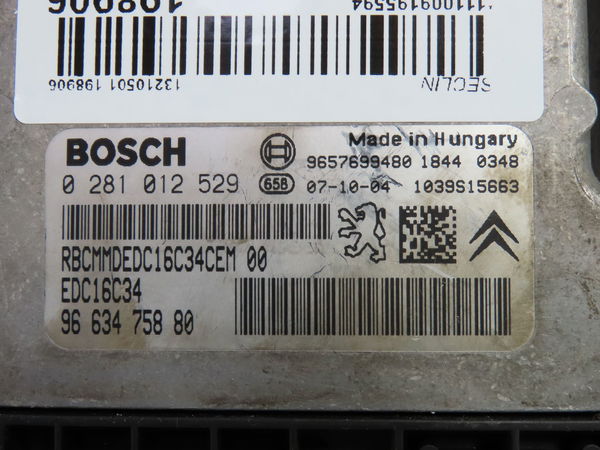 Calculateur moteur Peugeot 207-207 (WA_, WC_) 1.4 hdi (2006-2015) 5 portes