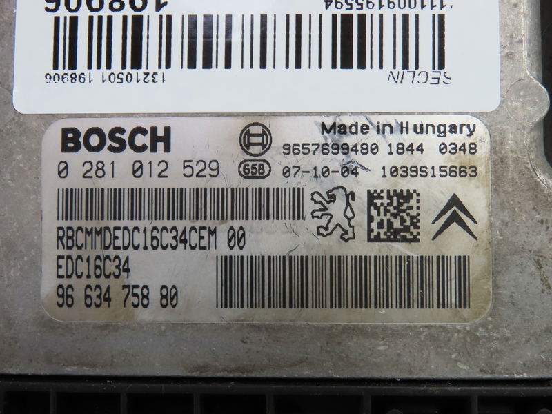 Calculateur moteur Peugeot 207-207 (WA_, WC_) 1.4 hdi (2006-2015) 5 portes