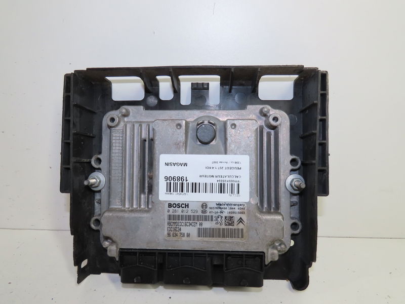 Calculateur moteur Peugeot 207-207 (WA_, WC_) 1.4 hdi (2006-2015) 5 portes