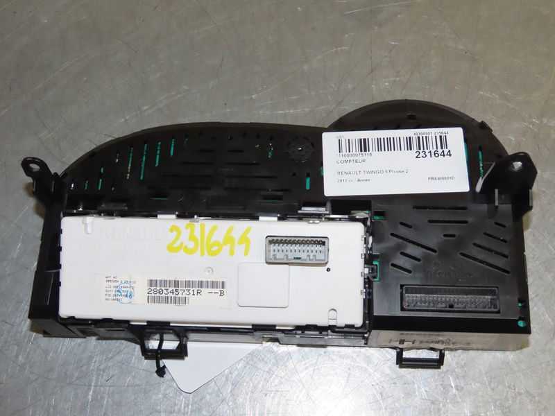 Compteur Renault TWINGO II (CN0_) 1.6 rs (cn0n, cn0r, cn0s) (2008-2014)