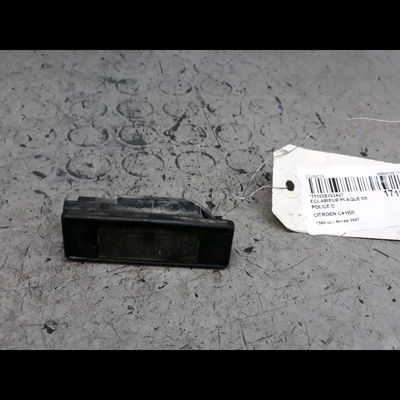Eclaireur plaque de police d Citroën C4 I (LC_) 1.6 hdi (2004-2011) 5 portes