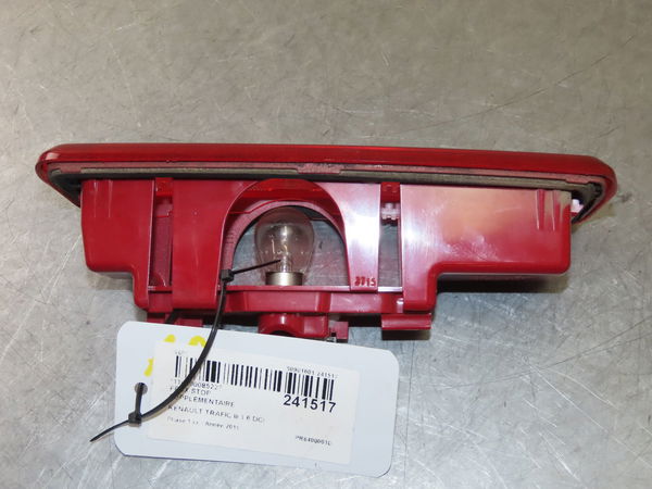 Feux stop supplementaire RENAULT TRAFIC