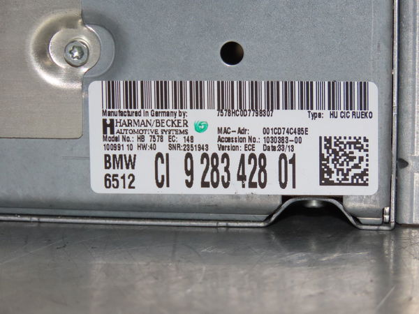 Autoradio Bmw X1 (E84) Sdrive 20 d (2010-2015)