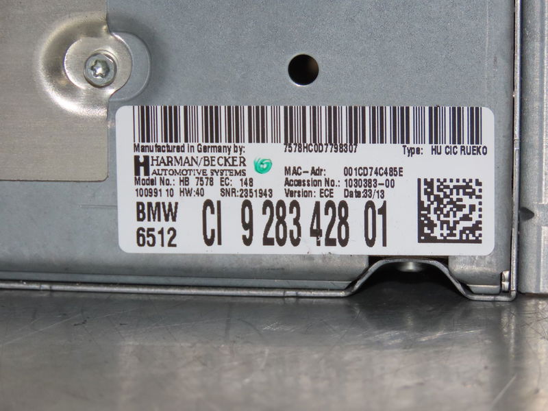Autoradio Bmw X1 (E84) Sdrive 20 d (2010-2015)