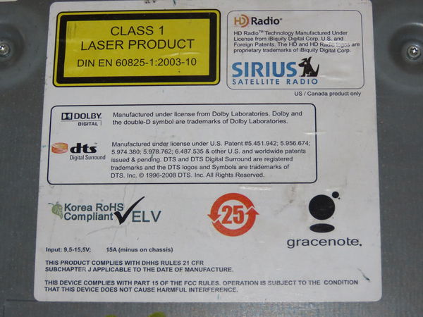 Autoradio Bmw X1 (E84) Sdrive 20 d (2010-2015)