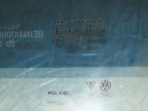 Glace porte av g VOLKSWAGEN TOUAREG